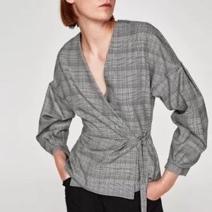 Zara Wrap Top
